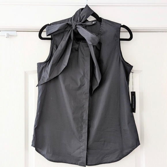 NWT Beautiful sleeveless blouse by Montreal designer François Beauregard  size S - Picture 5 of 5